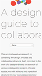 Mobile Screenshot of designingcollaboration.com